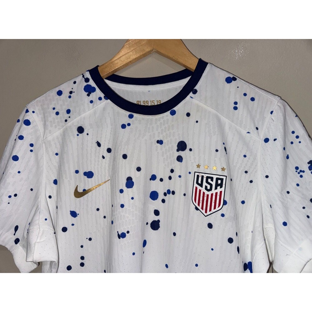 Nike USWNT Team USA Women’s Soccer Match Jersey DR3861-101 Womens XL $170 NEW - Picture 2 of 11